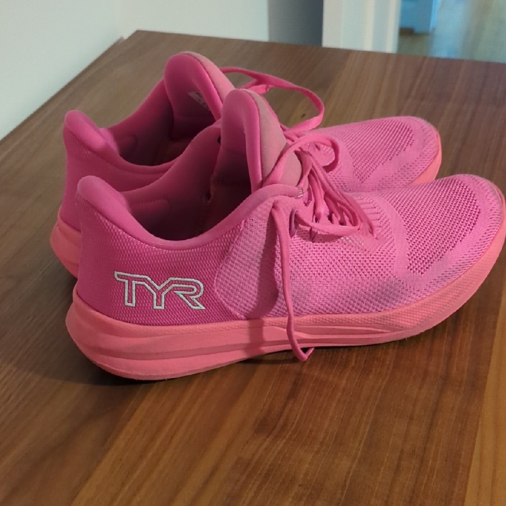 TYR Bright Pink Running Shoes